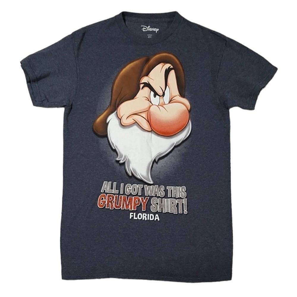 Disney Grumpy Graphic Tee Small